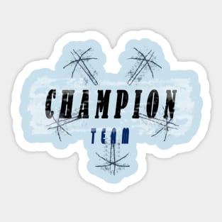 Champion Sticker